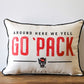 Special order NC State Collegiate Pillows