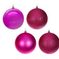 6” finish ball ornament box of 4