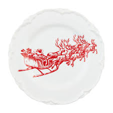 Mudpie  Christmas dessert plate