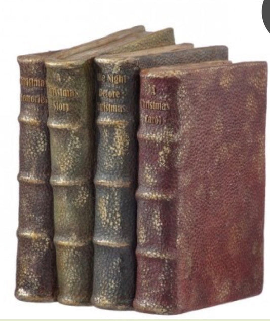 6.5" RESIN ANTIQUE BOOK STACK