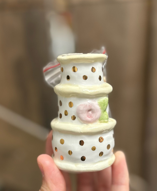 Wedding Cake Charcuterie Board Topper