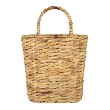 Wicker basket display