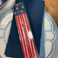 Star Spangled Taper Candle