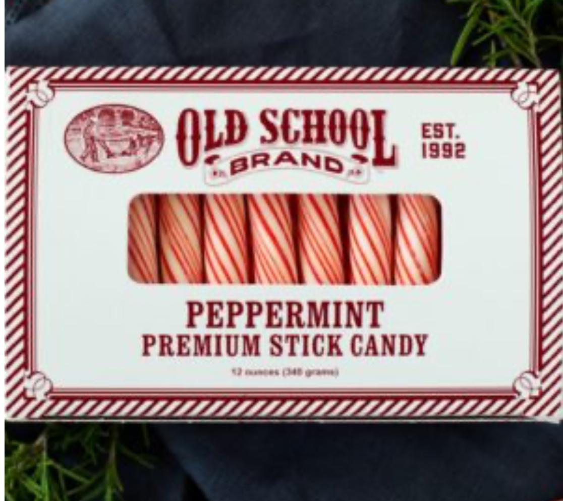 peppermint premium stick candy