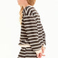 Stripe French Terry Sweatshirt