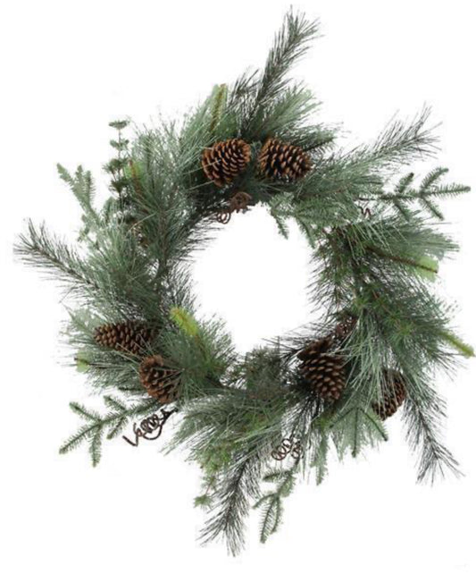 30"DIA DELUXE MOUNTAIN PINE WREATH