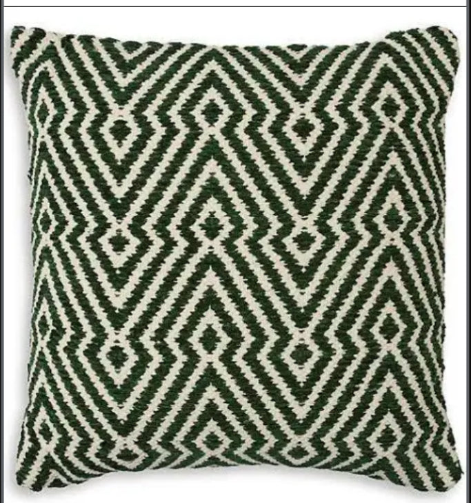 Olive green throw pillows