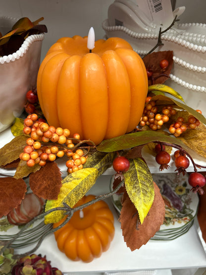 Fall Berry Candle Ring