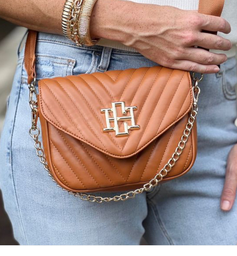 Angela quilted Crossbody