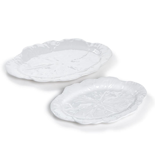 Cabbage Texture Melamine Serving Tray
