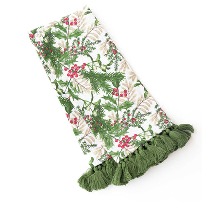 Woodland Berry Tasseled Kitchen Towel Set