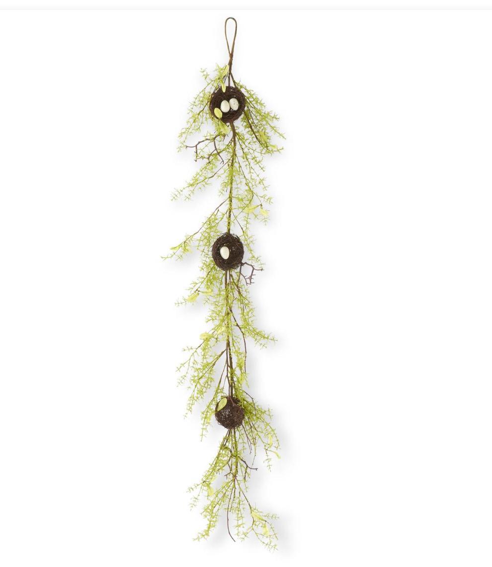 Twig Bird Nest Garland