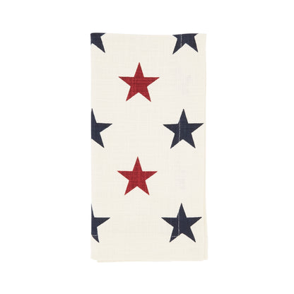 Americana Stars Napkin – Patriotic Star Pattern Table Linen