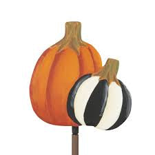 Elegant pumpkin finial