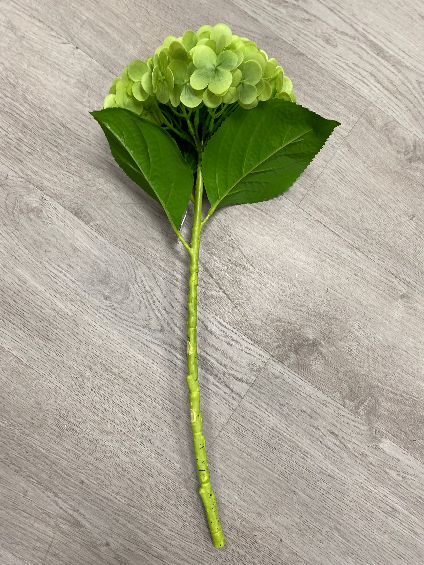 20” green real touch hydrangea spray