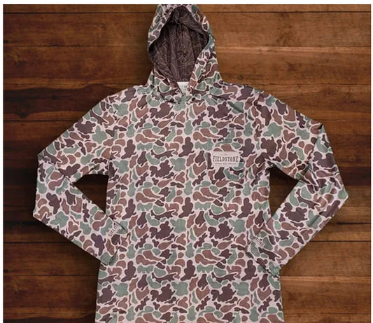 Dry fit lightweight camo hoodie youth & toddler