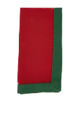 Elegant Edges Two-Tone Hemstitch Napkin