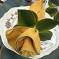 Bouquet napkin ring set of 4