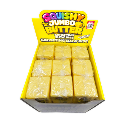 Fun Doh 10" JUMBO Butter Squish Slow Rise