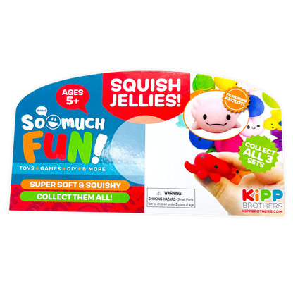 So Much Fun! Squish Jellies Toy Assortment