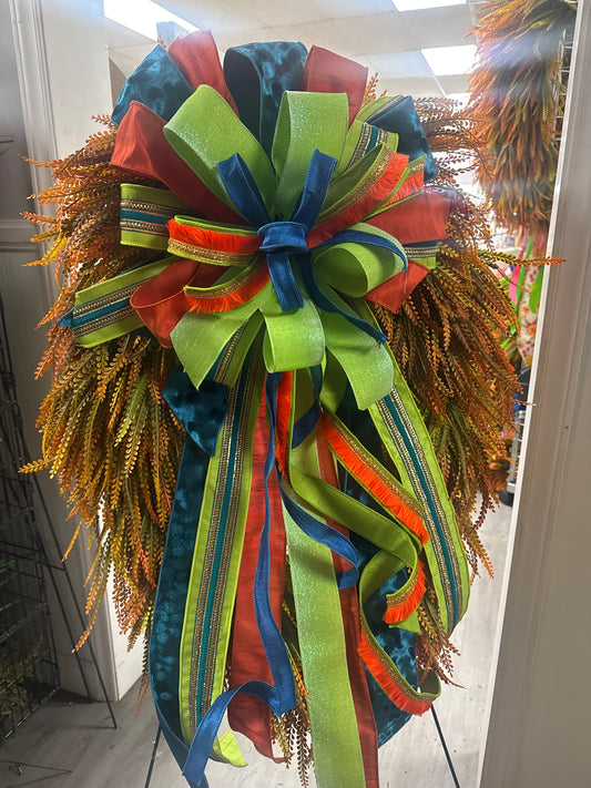 Extra large fall wreath
