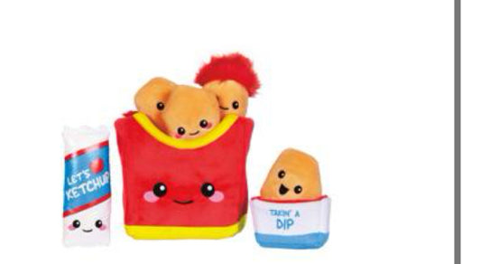 CHICKEN NUGGETS FURRY
AND FLEECE PLUSH