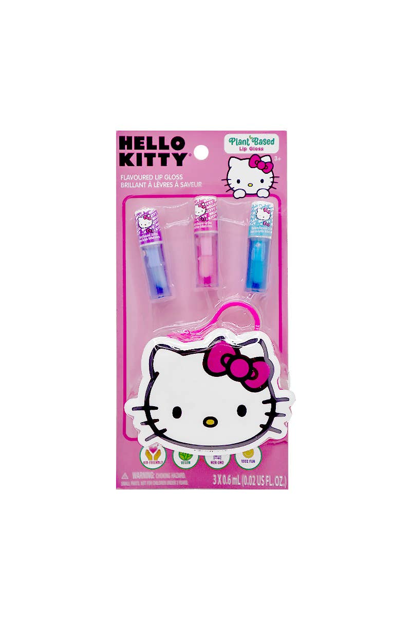 UPD HK1143GG Hello Kitty Lip Gloss w/ pouch set