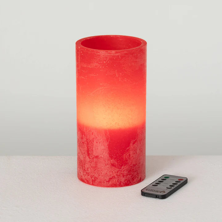 Glow candle cranberry