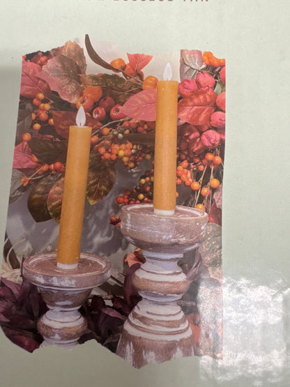Fall taper candles set of 2