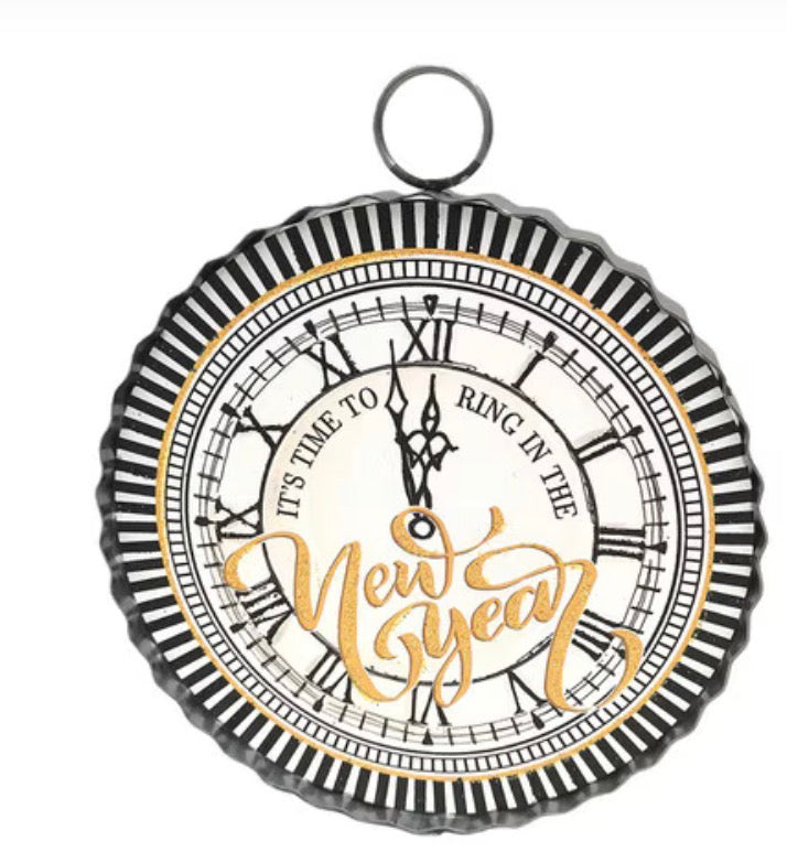 Mini Art New Years Clock