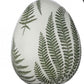 resin wild fern leaf egg