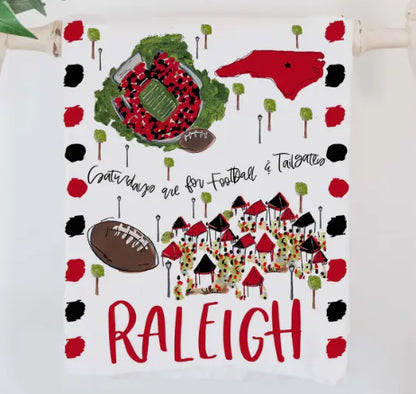 Cotton college town towel