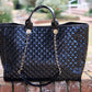 Melissa Tote Bag Black Patent SQ