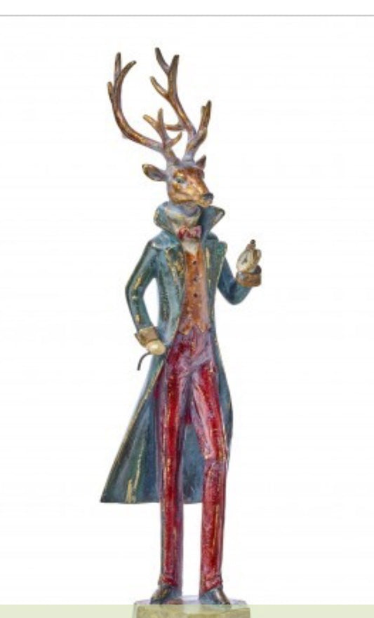 23" RESIN GENTLEMEN DEER