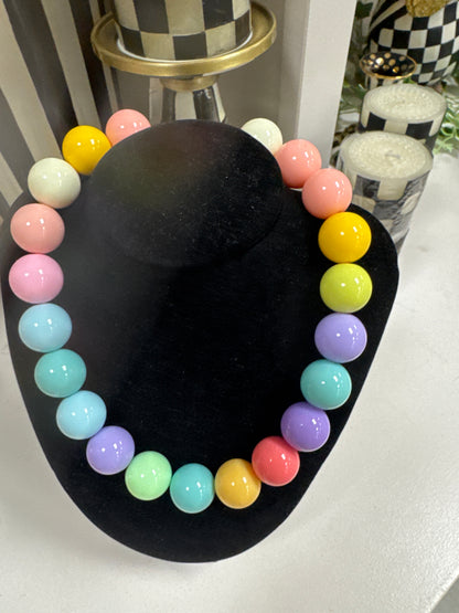 Beaded necklace collection