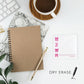Desk Notes-Pink Bows She Believed She Could,Stocking Stuffer