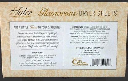 Tyler Glamorous Dryer Sheets