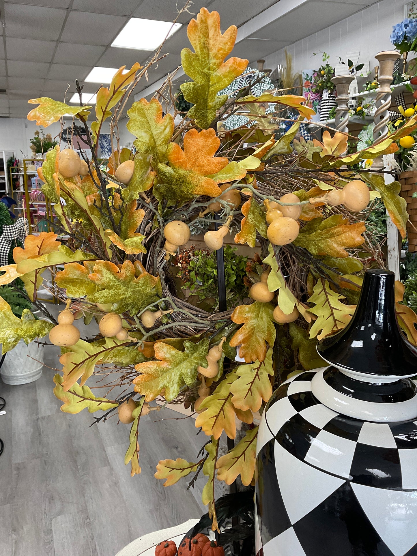 Gourd wreath