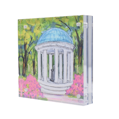 Collegiate Landmark Acrylic Block - 4x4