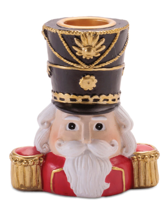 Nutcracker taper candle holder