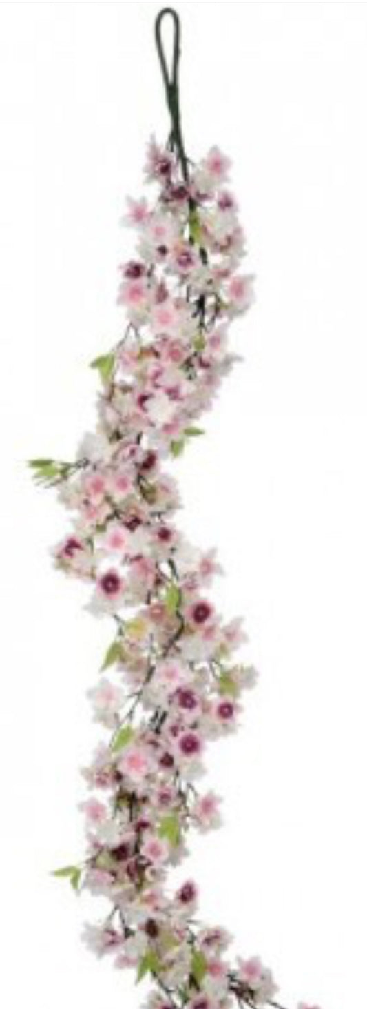 60" CHERRY BLOSSOM GARLAND
