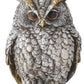 Silver and Gold Metallic Resin Owls