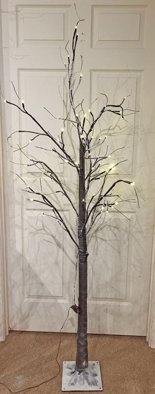 Brown twig LED tree