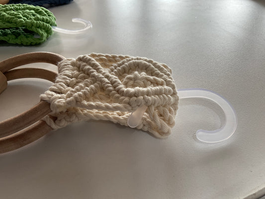 Natural Kitchen Towel Holder