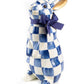 Royal check standing or sitting bunny