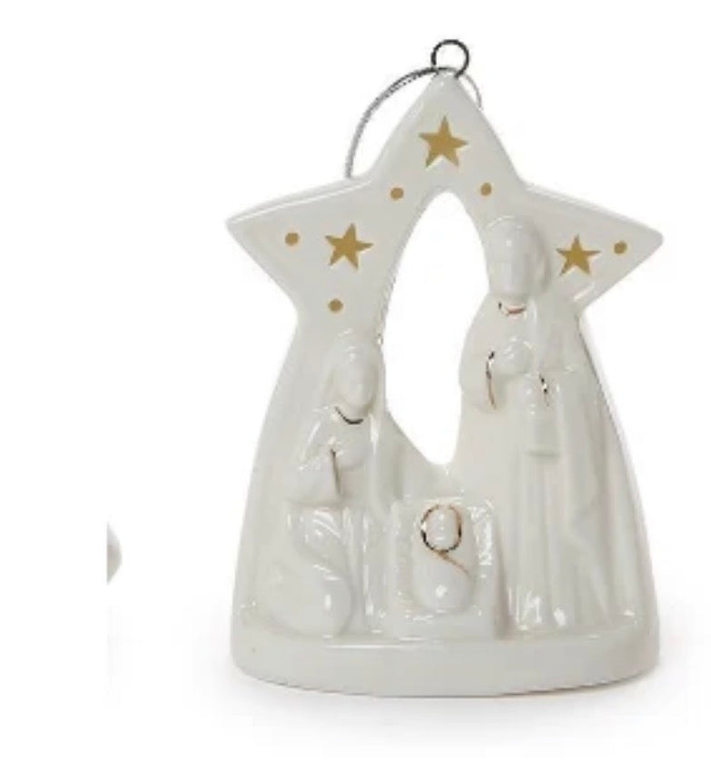 STARRY MANGER LIGHT-UP KEEPSAKE ORNAMENT