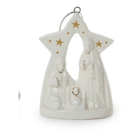 STARRY MANGER LIGHT-UP KEEPSAKE ORNAMENT
