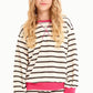 Stripe French Terry Sweatshirt