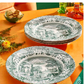 Heritage Green Italian soup plate