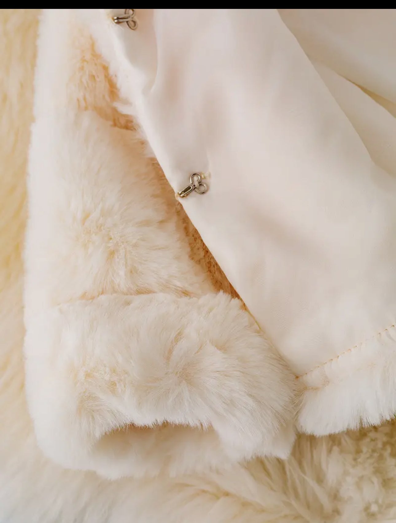 Fur jacket for kids